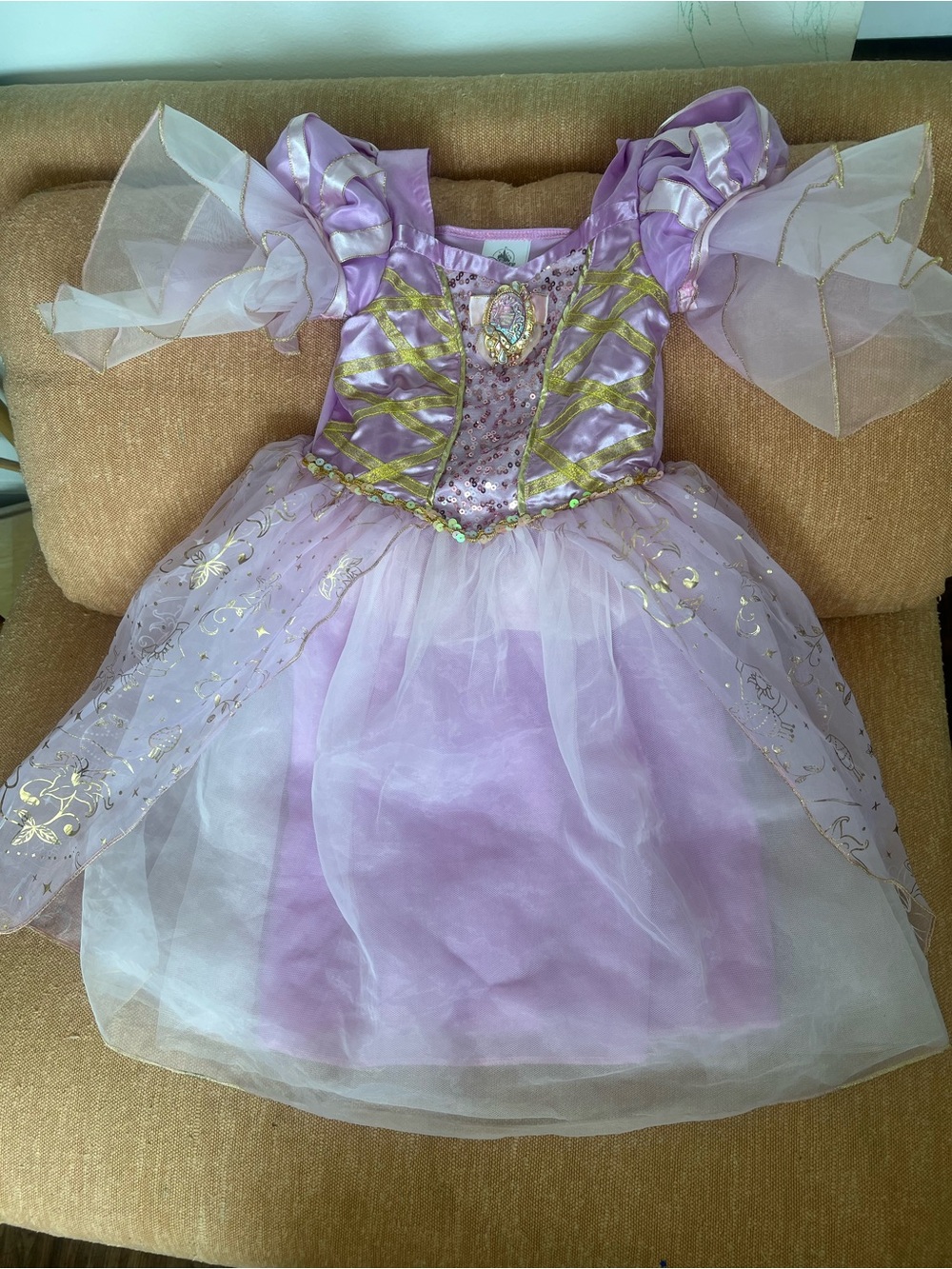 Repunzel dress Disney size 4 tangled - Picture 2 of 10